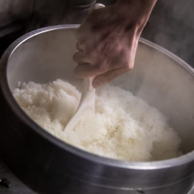 釜炊きの那須コシヒカリ